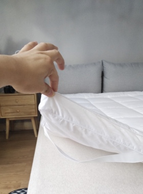 五星级酒店款全棉柔软立体床垫4cm褥子保护垫子榻榻米进口纤维