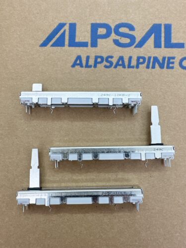 ALPS滑动推子滑动电位器B10KX2