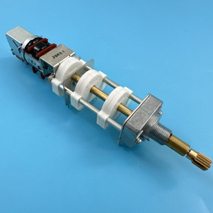 示波器VOLTS/DIV旋钮配件垂直电压分度调节器双轴双开关电位器B1k