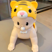 婴儿学爬玩具0一1岁3到6个月12引导宝宝训练抬头练习爬行益智早教