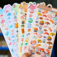 Арбуз красный японский 3D тис чистого набора BJT 6 картин