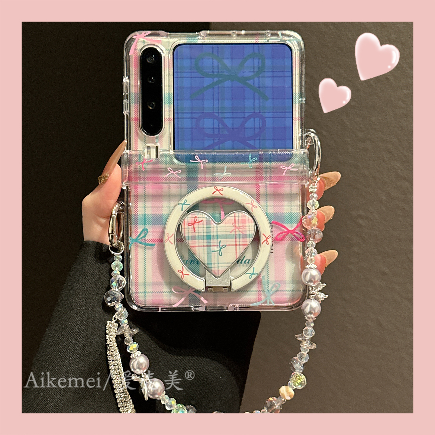 适用华为puraX亚克力卡通手机壳