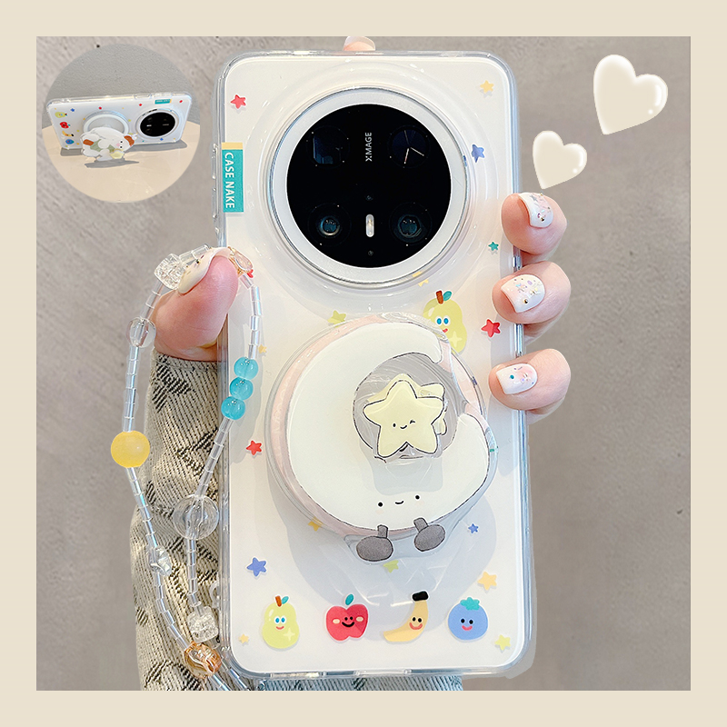 适用华为mate70pro+卡通手机壳