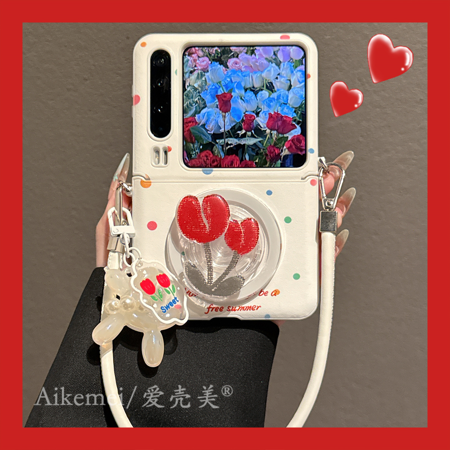 适用华为PuraX典藏版波点手机壳