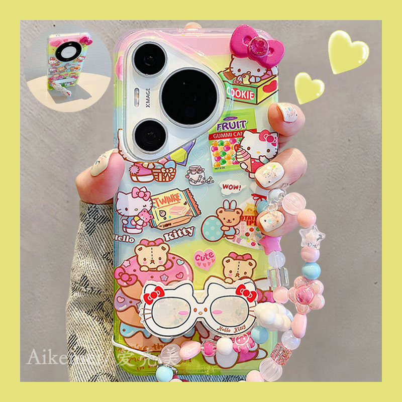 适用华为pura70pro+卡通手机壳女