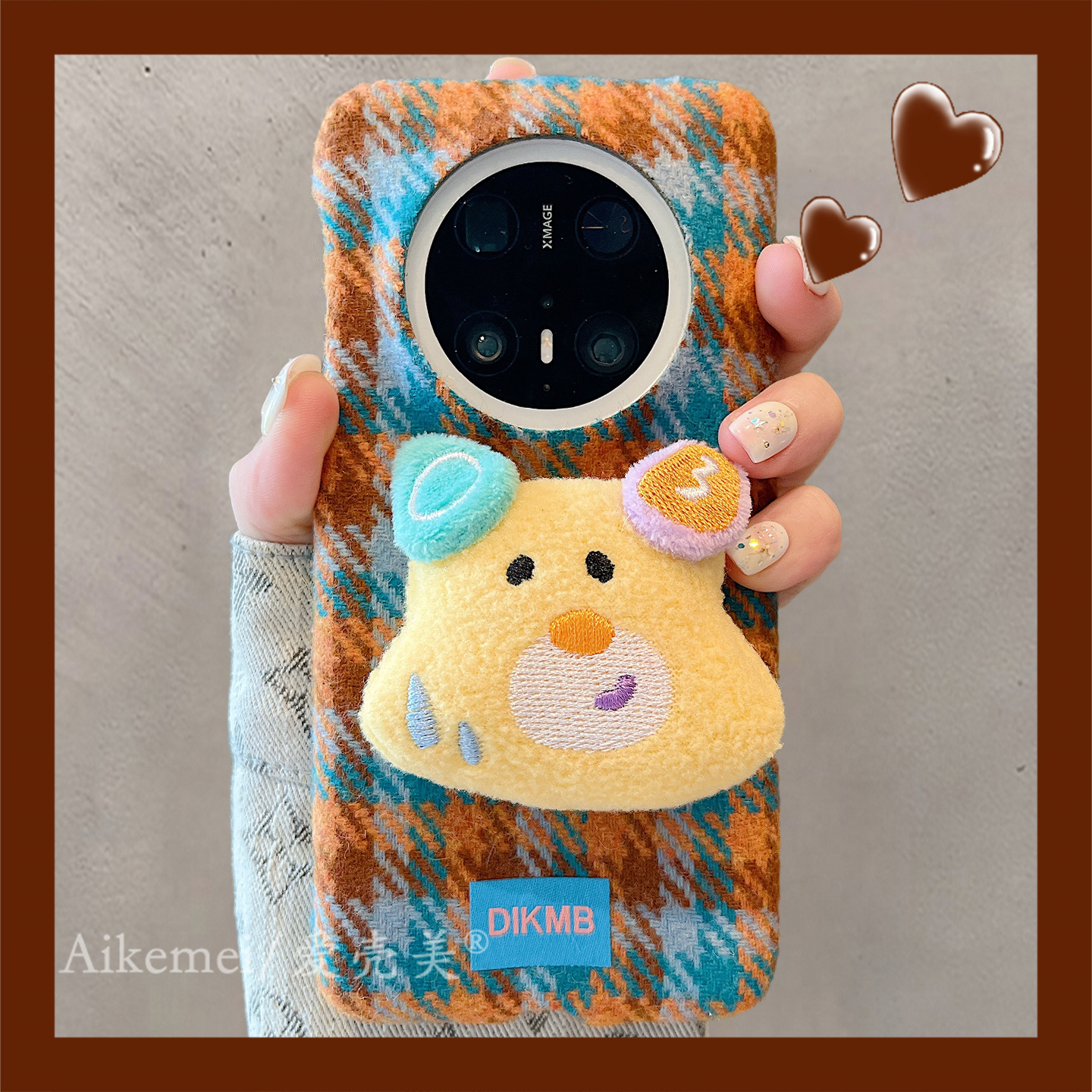 适用华为mate70pro+卡通手机壳女