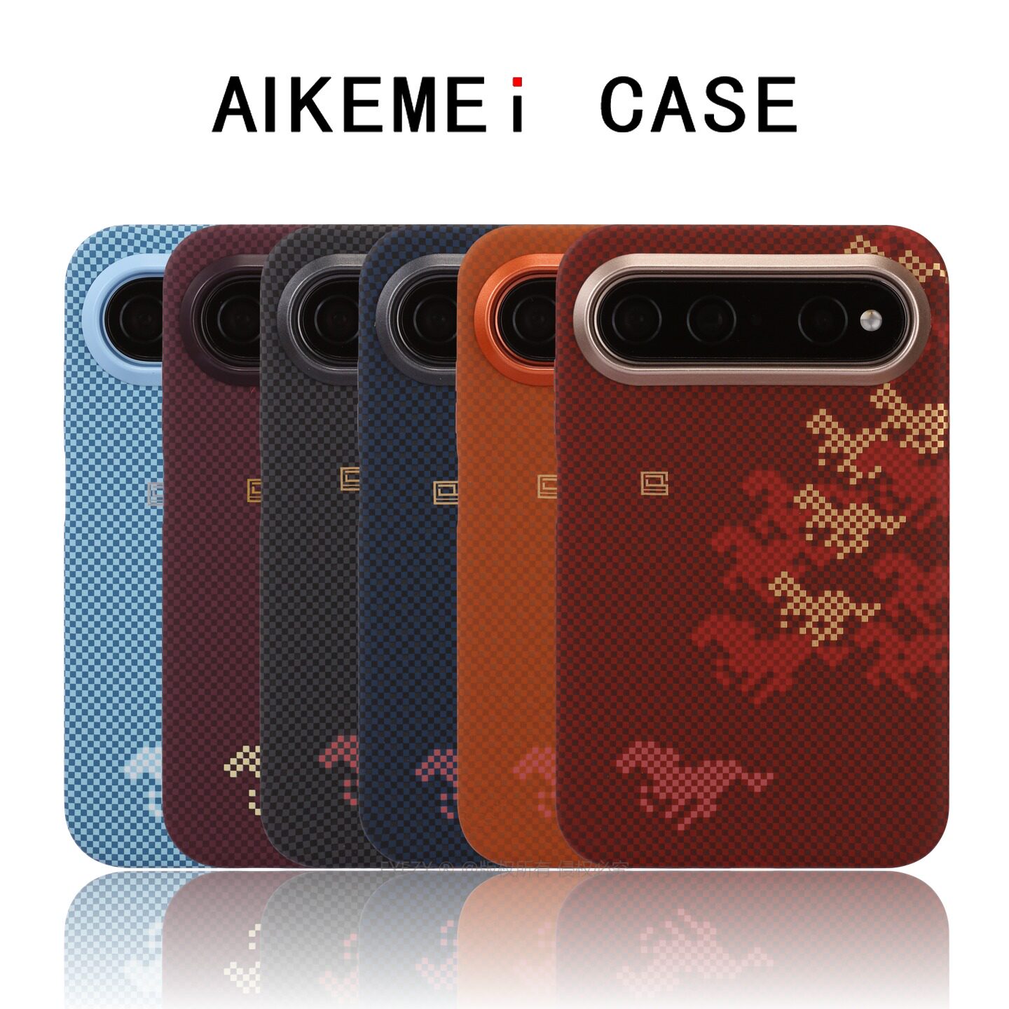 适用华为PuraXView阔直板手机壳鎏金万马奔腾Mate90/80ProMax凯夫拉纹理磁吸mate70/60pro超薄防摔肤感男女款