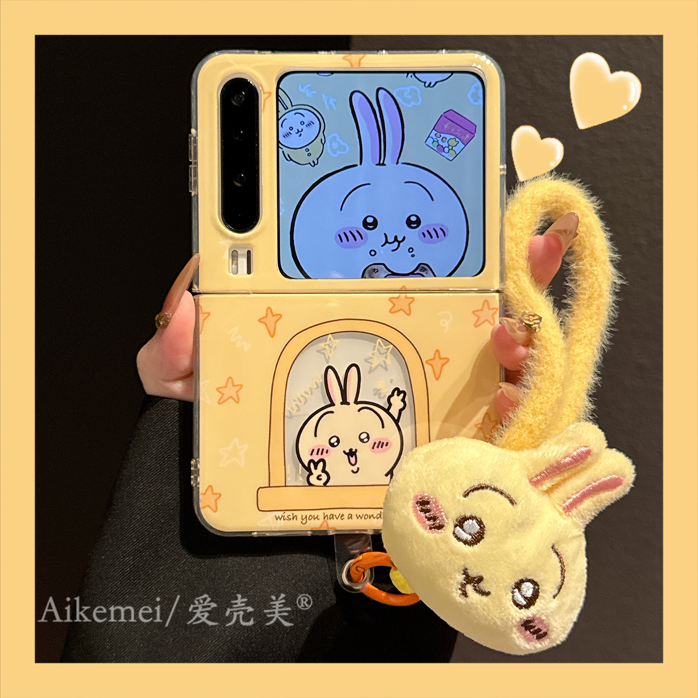 适用华为purax折叠屏卡通手机壳