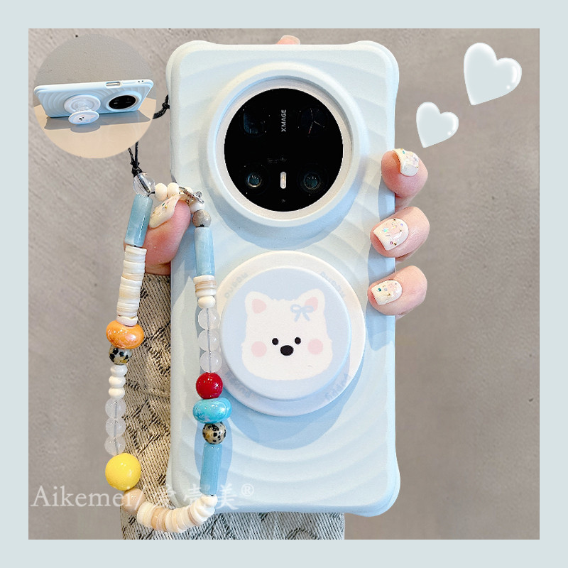 适用华为mate70pro+手机壳纯色波漾纹mate80液态硅胶