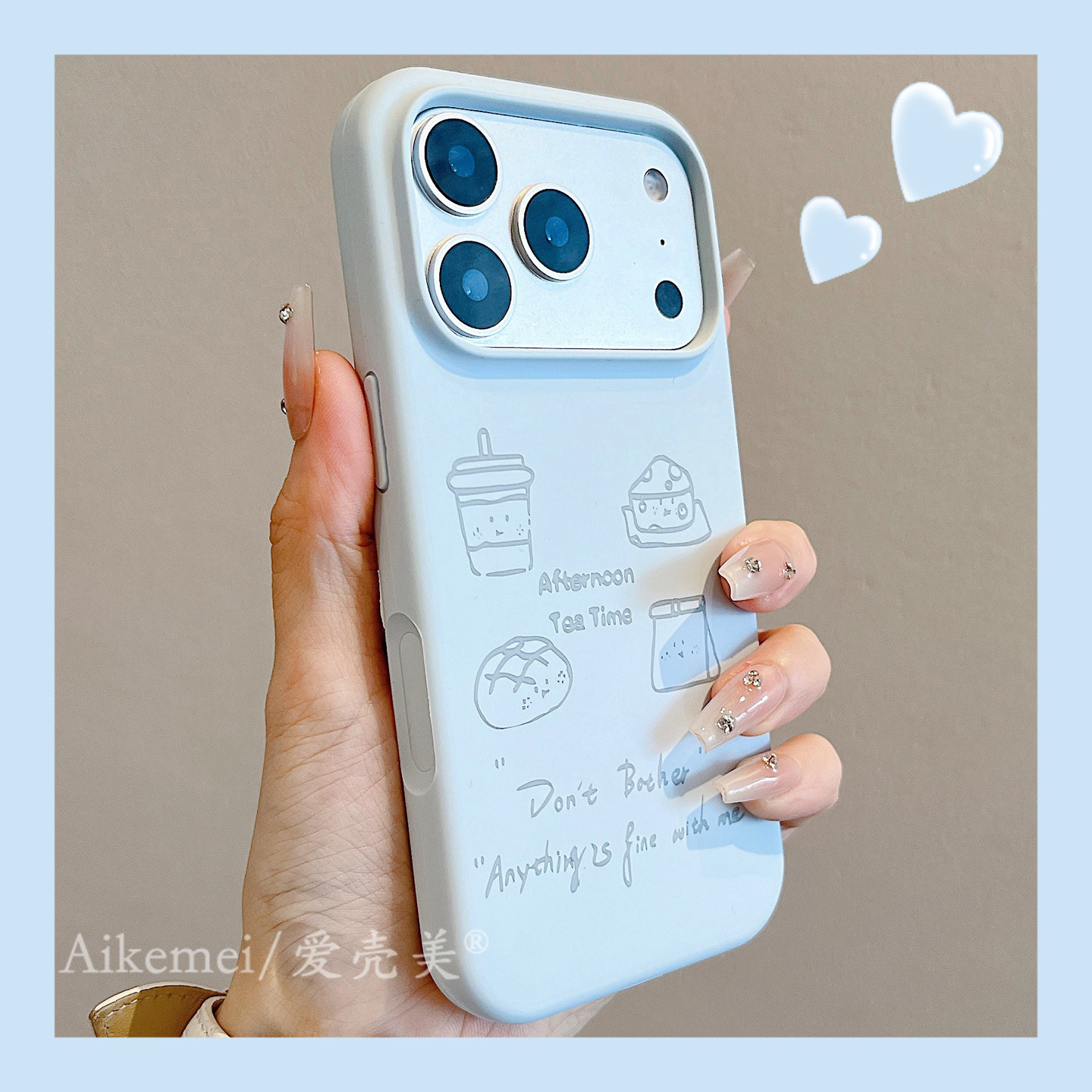 真液态硅胶适用苹果17promax手机壳小清新下午茶甜品iPhone16promax软糯肤感15/14pro纯色13情侣12pro男女款