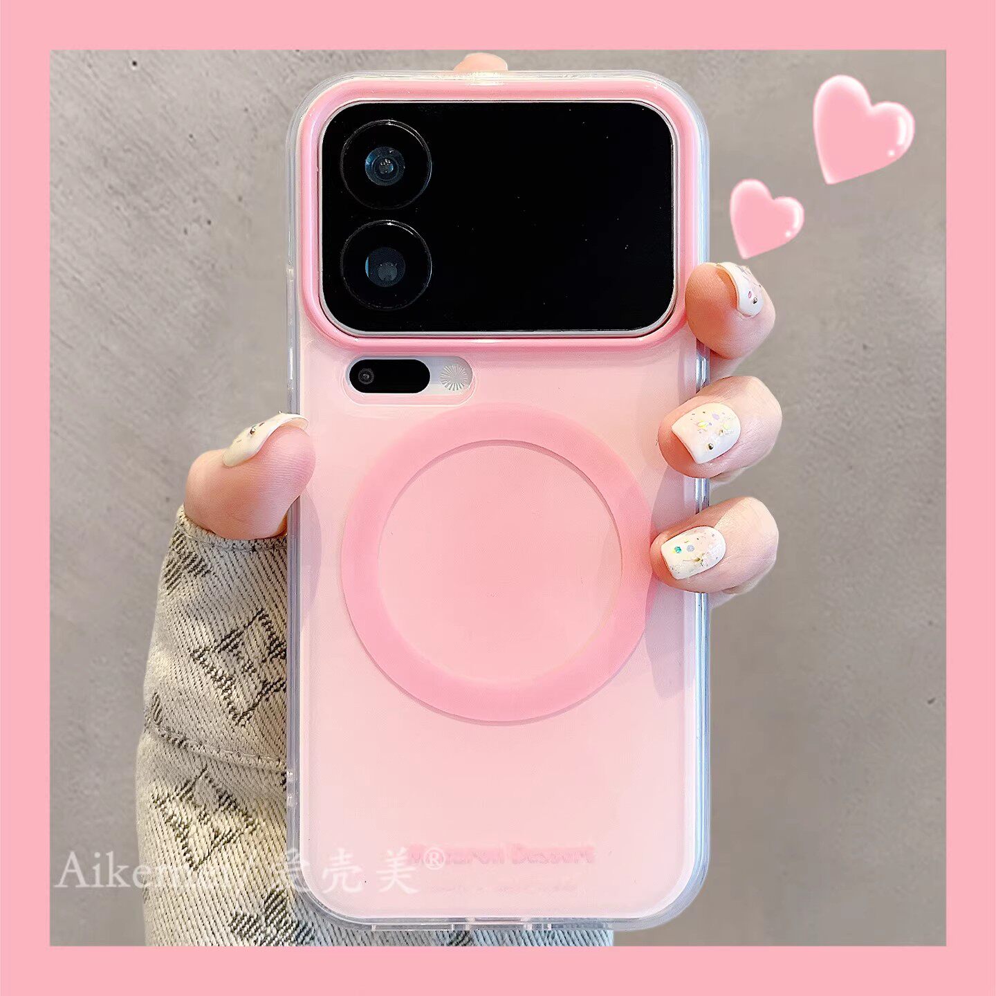 适用小米17promax手机壳简约ins马卡龙晕染xiaomi1