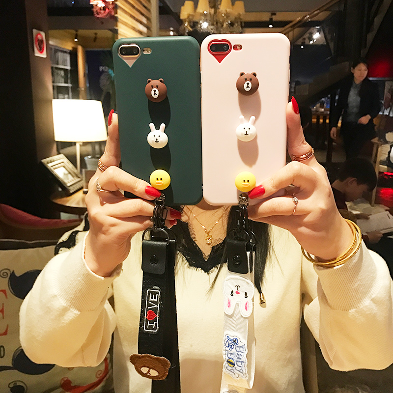Æ»¹û8ÊÖ»ú¿Çпî6¹è½ºÈí¿Ç6s¿¨Í¨¹ÒÉþiphonexÈ«°ü7plus·ÀˤŮ¿î6p