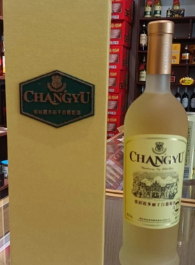 张裕珍藏级霞多丽干白葡萄酒正品保真磨砂瓶包邮