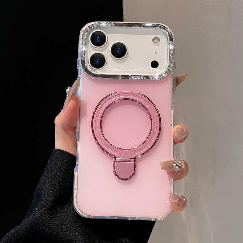 适用于苹果17promax手机壳新款女iPhone16pro保护套14pm高级感硅胶13超好看15网红Air外壳带支架plus女生防摔