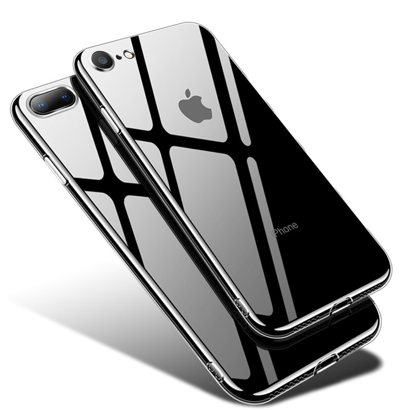 适用于苹果XSMax手机壳透明新款7plus保护套女款硅胶iPhoneXR软壳6S软胶8全包边防摔超薄男士6.5高档正品轻薄