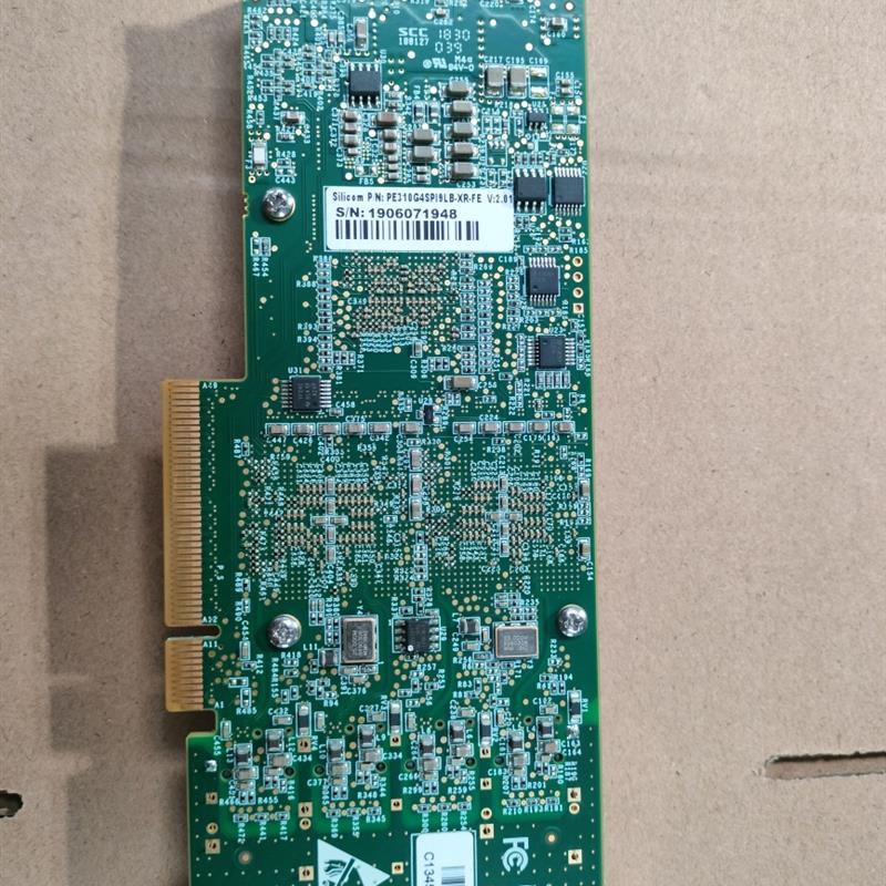英特尔 X520-DA4 PE310G4SPI9LB-XR-FE Intel 82599ES 四口万兆 - 实物图