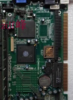 研祥IPC-586VDNH(GX)300 VER:A1 ISA半长卡嵌入式电脑工控主板
