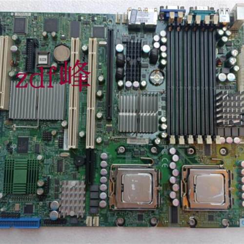 超微X7DVL-3 REV 1.1双路771服务器主板5000V芯片组支持SAS E54