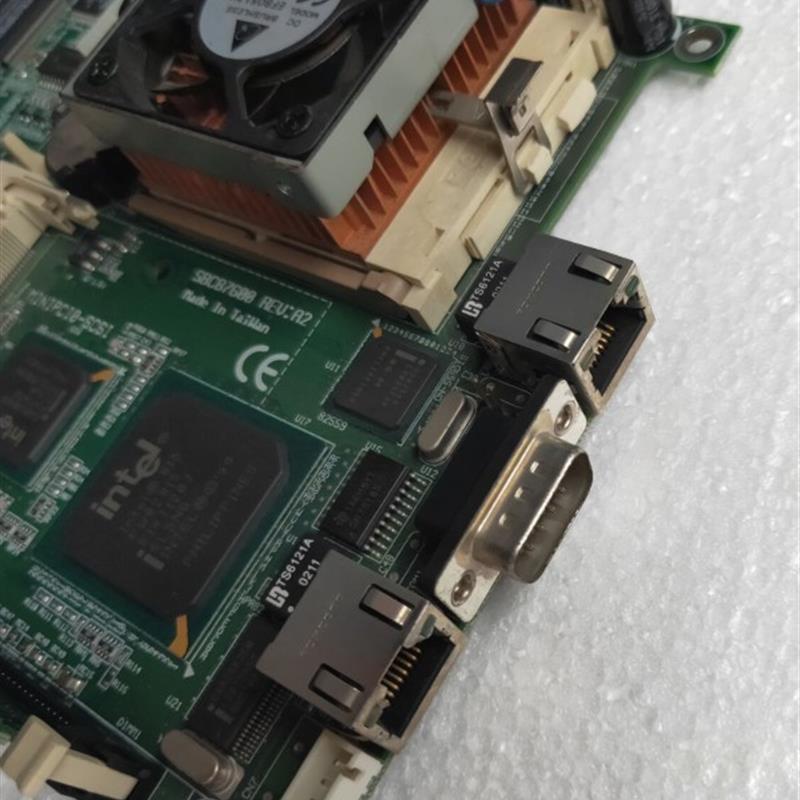 艾讯工控 SBC87600 REV:A2 台式电脑工控主板送CPU内存风扇