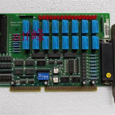 7225 REV.B PCI采集卡 16 RELAY OUTPUTS ISOLATED D/I