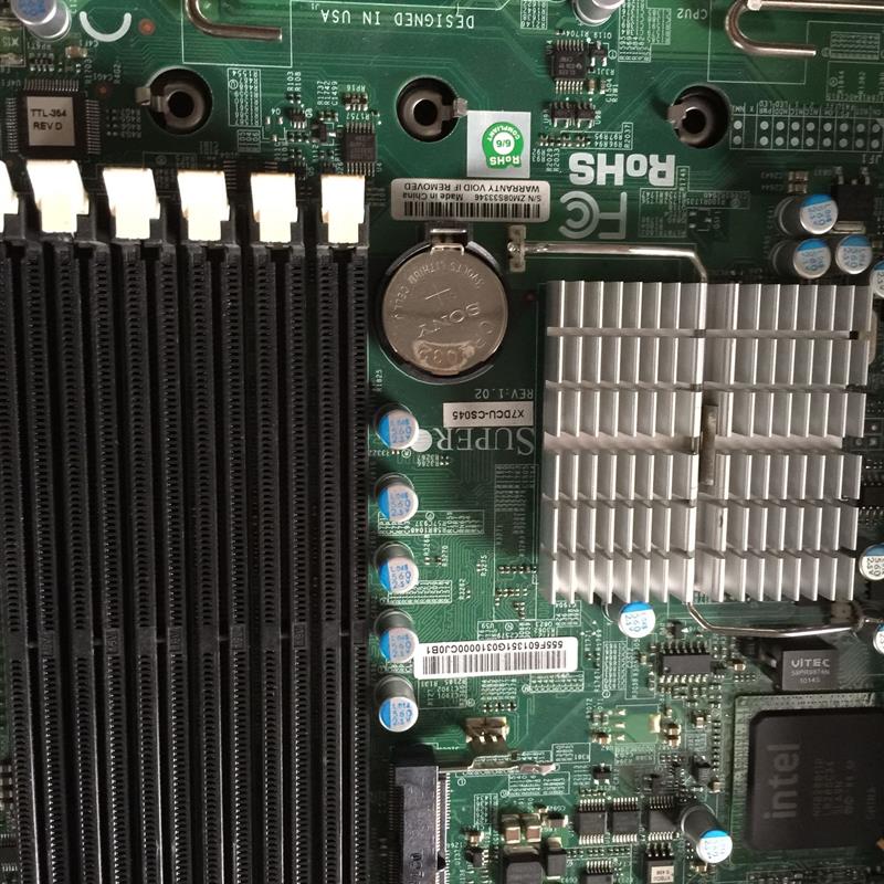 超微X7DCU-CS045 双路771针服务器主板