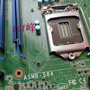 584 电脑工控机主板 584G2 台式 双网口现货 REV.A1 研华ASMB