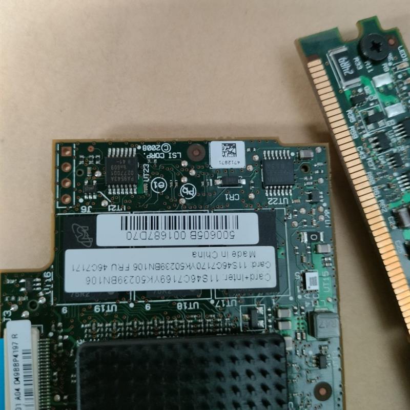 IBM HS22 HS12 MR10ie卡 46C7177 46C7171 SAS RAID 阵列卡
