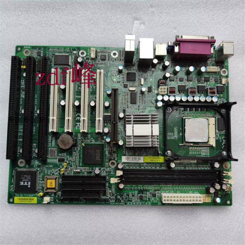 桦汉IP-4GVI83 REV:3.1工业工控电脑设备主板3个ISA槽 包好