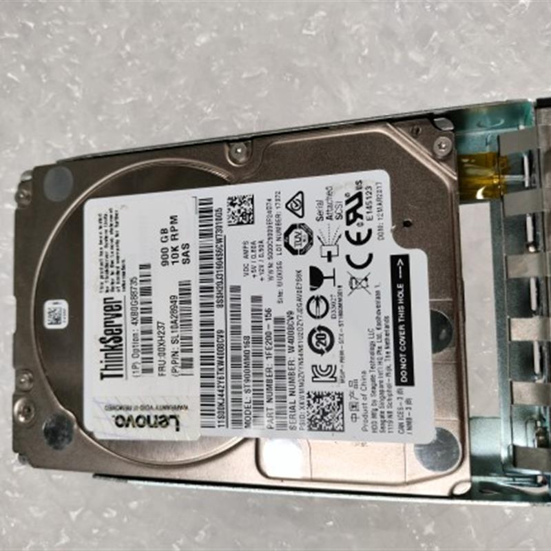 联想4XB0G88735 00XH237 00KJ426 900G 10K SAS 12Gb 服务器硬盘