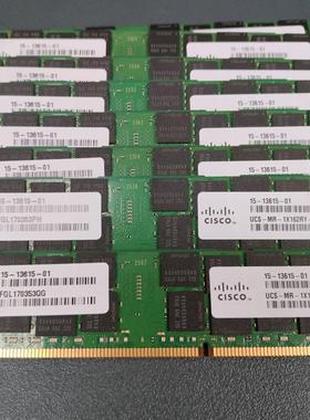 思科16G 2R*4 PC3-12800r  UCS-MR-1X162RY-A 15-13615-01内存