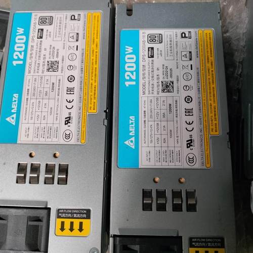 台达服务器冗余电源1200w  DPS-1200AB-16B电源模块