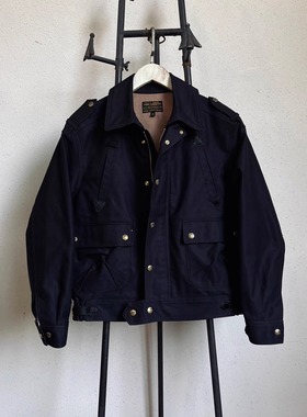 2025早秋英式飞行夹克短款男士外套选用防撕裂重磅丛林布面料