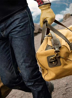 非 Filson 22oz重磅防水油蜡帆布小号旅行包单肩包可手提包 70220