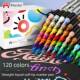 Master直液软头丙烯记号笔小学生水彩笔24色36色60色48色80色120