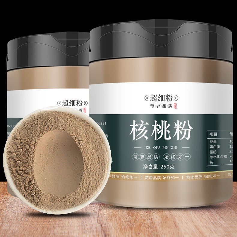 现磨原味纯核桃仁粉 即食冲饮早餐营养中老年无糖500克包邮|ruв категории кофе/хлопья/напиток, натуральный порошок питание - от Buy2taobao.com для оказания профессиональной услуги покупки агента Taobao