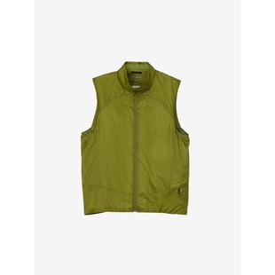 代购Goldwin男士保暖内衣透气轻量排汗中保暖马甲立领无袖