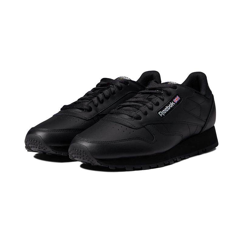 海外代购Reebok/锐步男士板鞋轻盈缓震耐磨防滑低帮全黑日常通勤