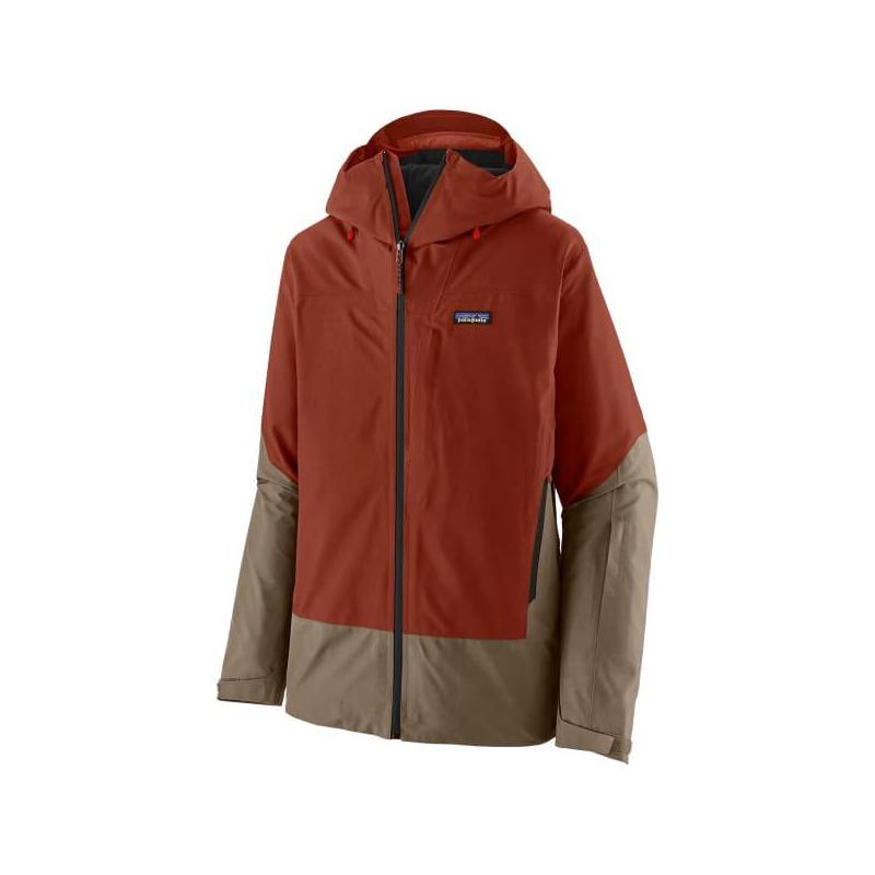 代购PATAGONIA男士冲锋衣防水防风透气滑雪服连帽长袖户外夹克