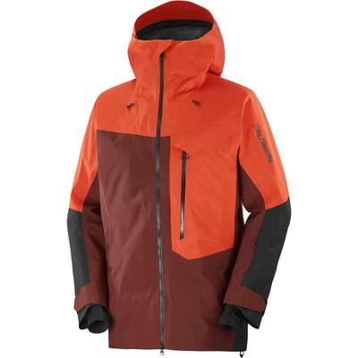 SALOMON/萨洛蒙冲锋衣GoreTex膜层结构防水透气宽松滑雪防风保暖