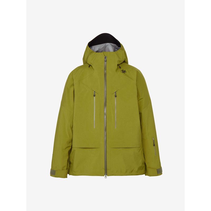 代购Goldwin男女滑雪外套防风性能保暖性强可调节帽檐