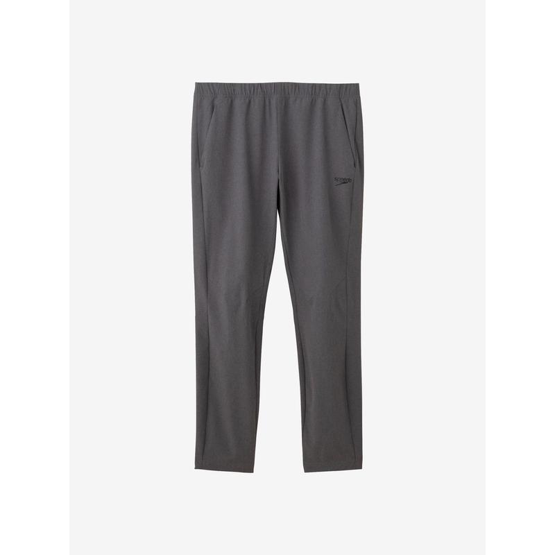 代购Speedo速比涛男士运动裤高弹力快干贴身舒适透气灰色