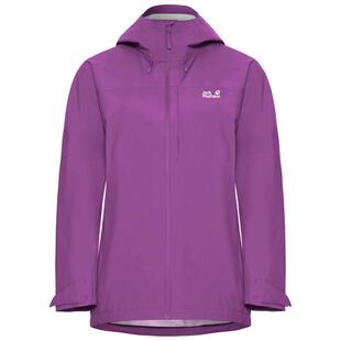 代购Jack wolfskin狼爪女士冲锋衣防水防风透气户外外套连帽