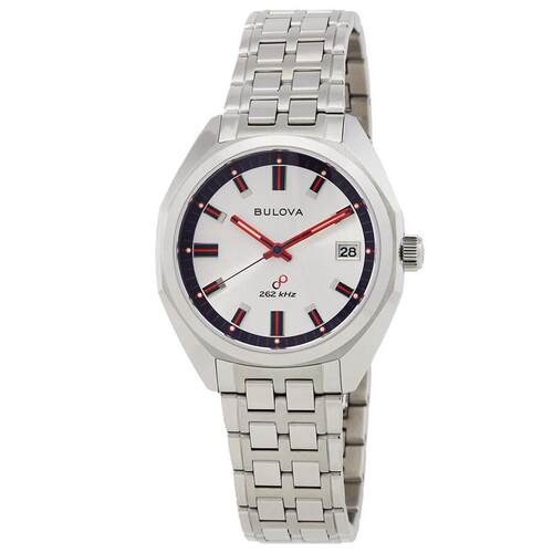 海外代购BULOVA/宝路华男士手表欧美腕表日历显示夜光指针不锈钢