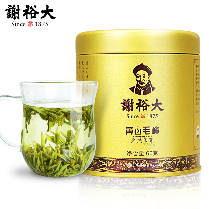金奖顶芽听装60g黄山毛峰