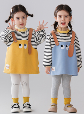 儿童秋冬长袖羽绒服按扣罩衣幼儿园宝宝吃饭防脏透气护衣外穿防水