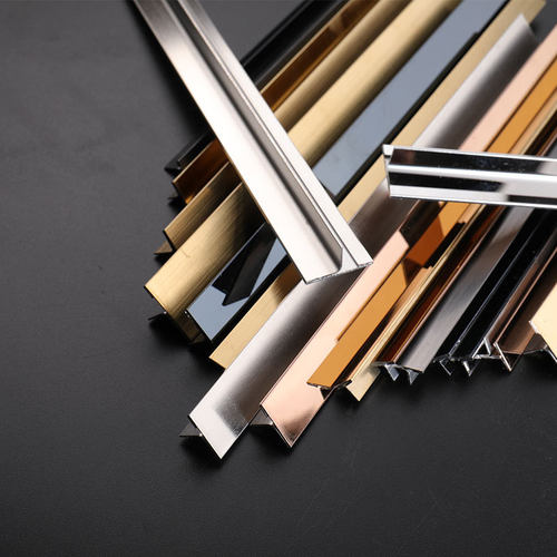 304不锈钢T型条装饰条压条金属钛金条瓷砖木地板门口收边包边线条