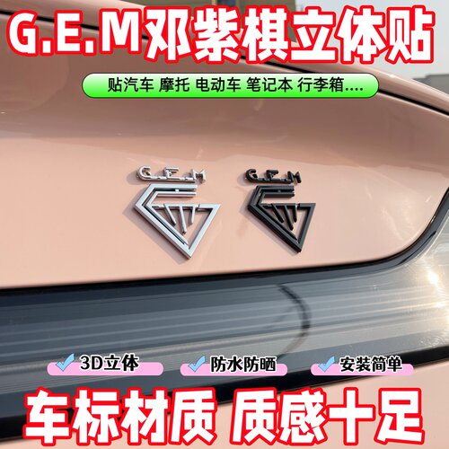 邓紫棋演唱会应援棋士徽章立体贴