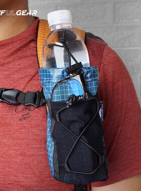 三峰出户外旅行背包水壶袋肩带水壶套外挂袋UHMWPE大便捷配件跑步