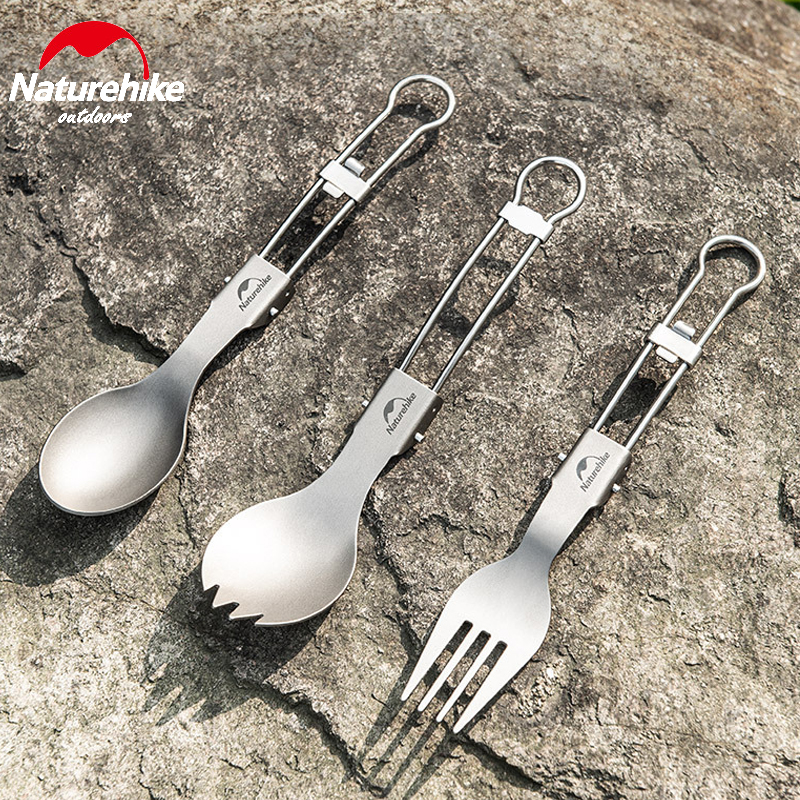 挪客户外钛合金耐高温便携餐具