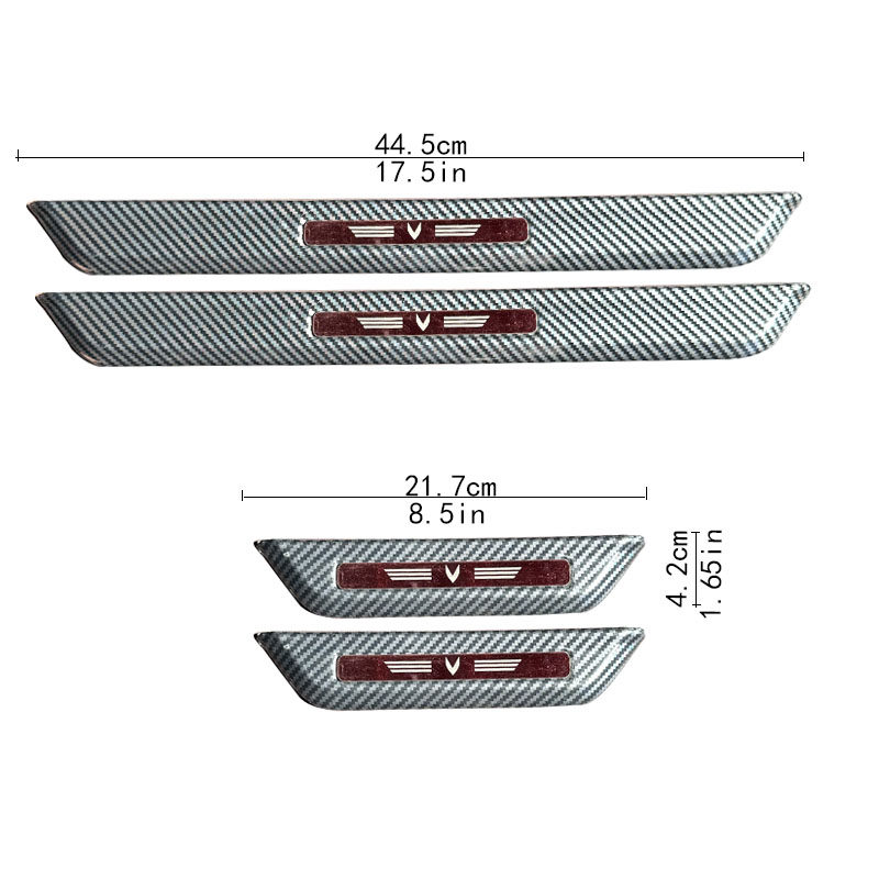 适用于长安UNIV逸动锐程CC逸达CS35PLUS车门槛条防踩贴防护贴